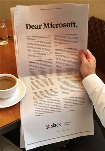 Slack CEO'su: Microsoft Teams, Slack için rakip değil!