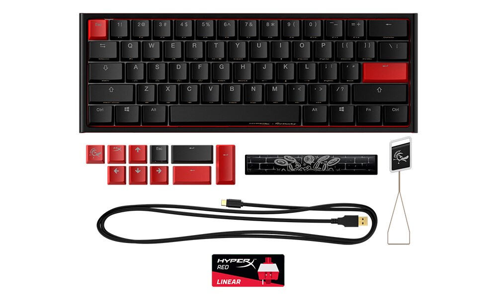 HyperX mini bir oyuncu klavyesi duyurdu