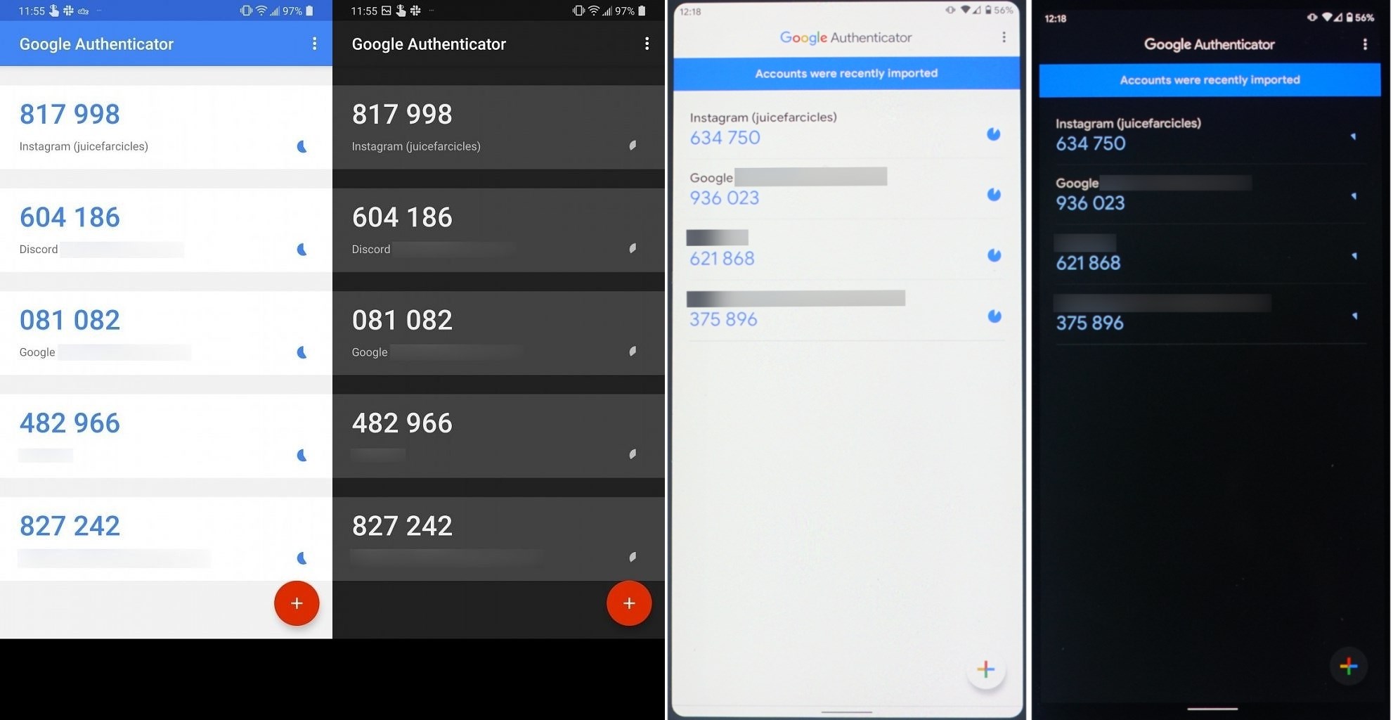 Google Authenticator güncellendi: Yeni tasarım ve hesap transfer özelliği