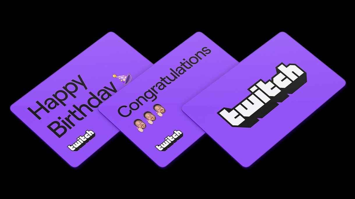 Twitch dijital hediye kartı satışlarına başladı