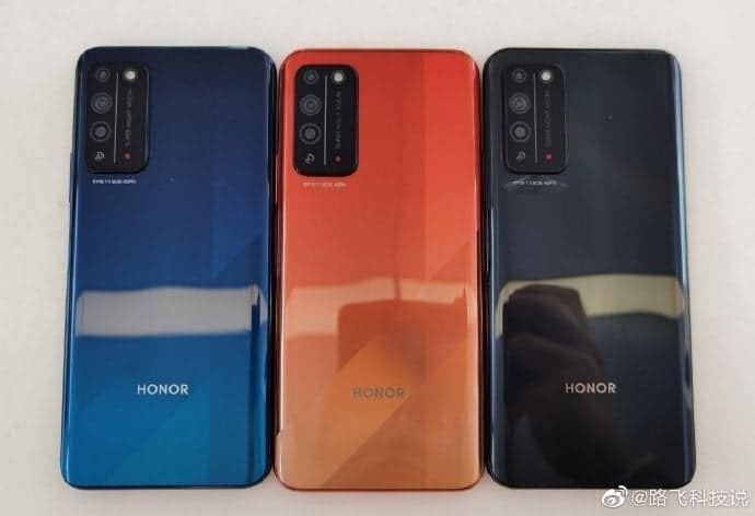 Honor X10'un üç farklı renk seçeneği ortaya çıktı