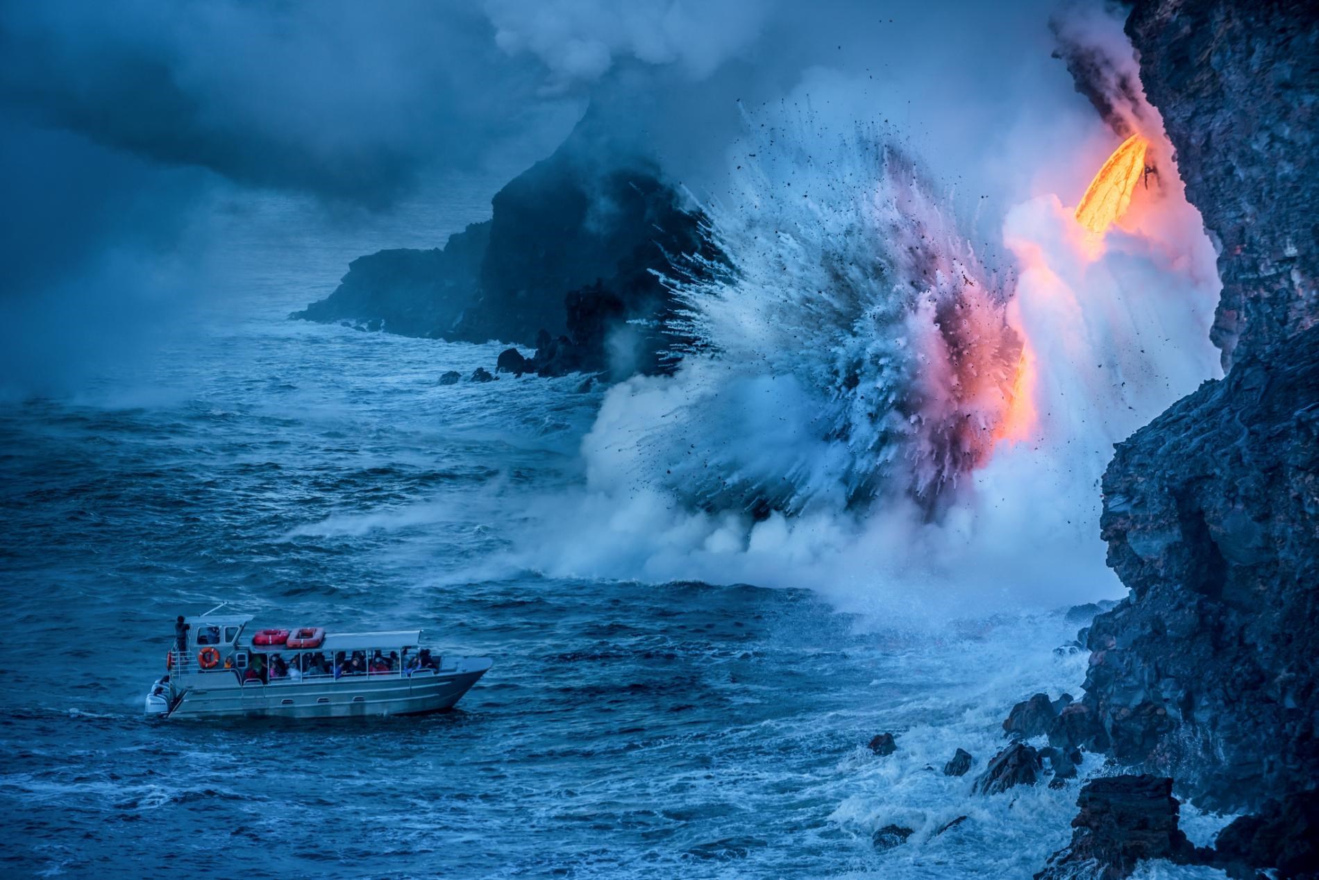 “Dünya’nın en büyük kalkan volkanı” unvanı el değiştirdi! Yeni şampiyon yine Hawaii’den