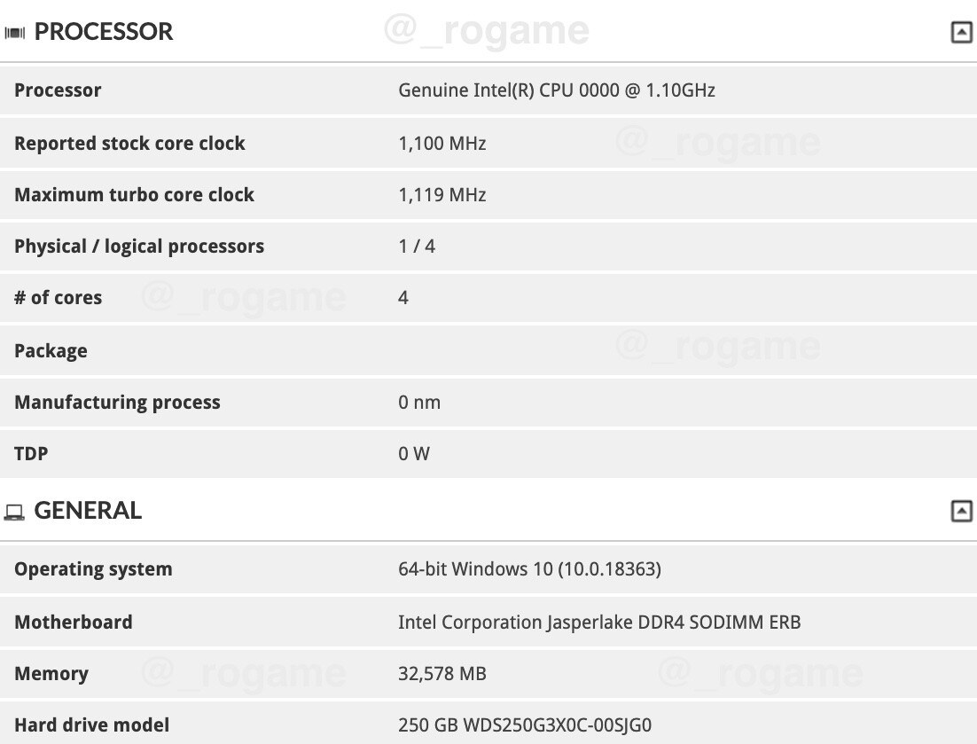 Intel düşük segment için Jasper Lake işlemciler hazırlıyor