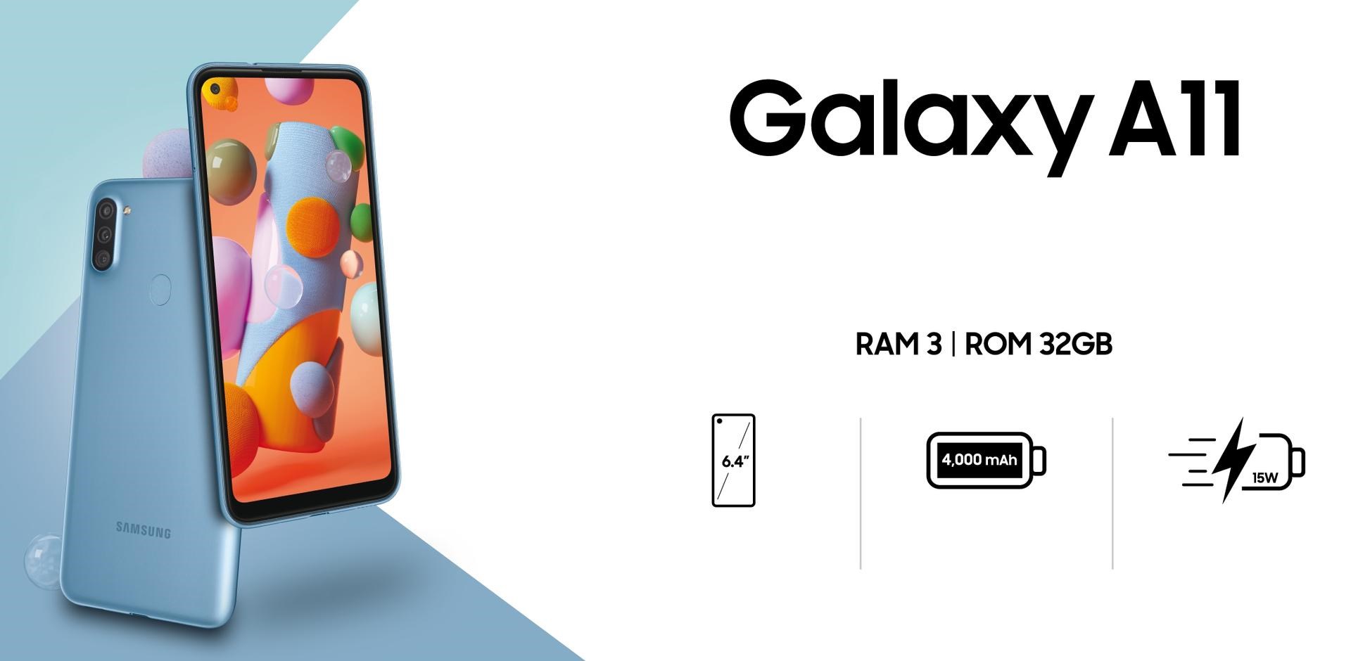 Samsung Galaxy A11'in fiyat etiketi belli oldu