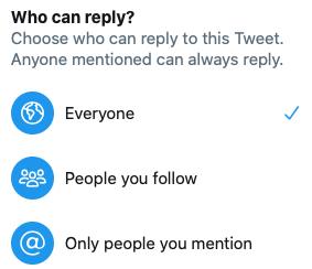 Twitter seçili kişilerin cevap vermesi özelliğini test ediyor