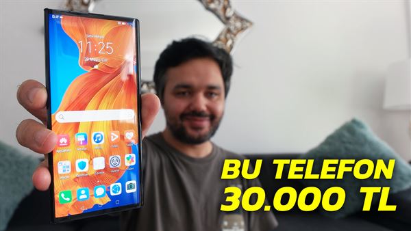 30 000 tl lik katlanabilir telefon huawei mate xs inceleme
