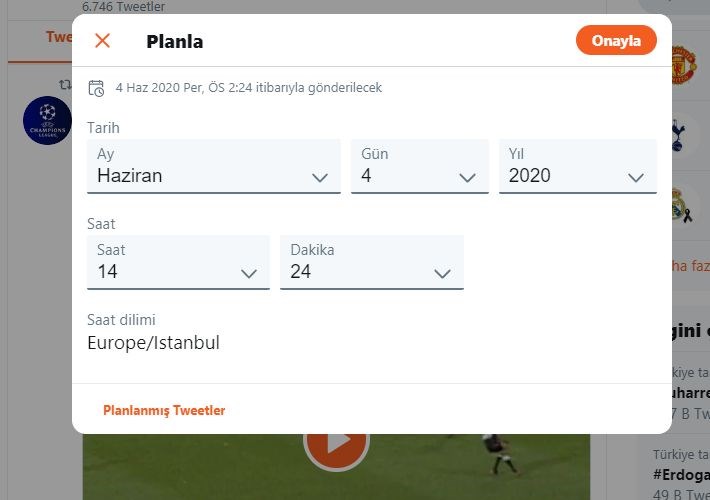 Twitter'da 'tweet planlama' dönemi başladı