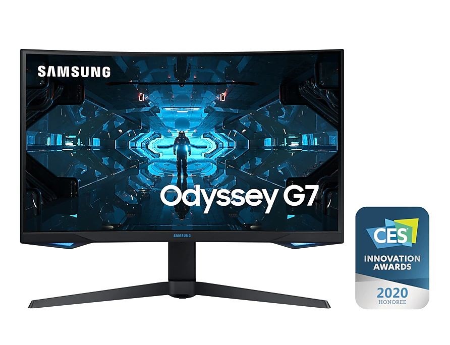 Samsung, kavisi bir adım daha öteye taşıdığı 240 Hz Odyssey G7 monitörlerini piyasaya sürdü