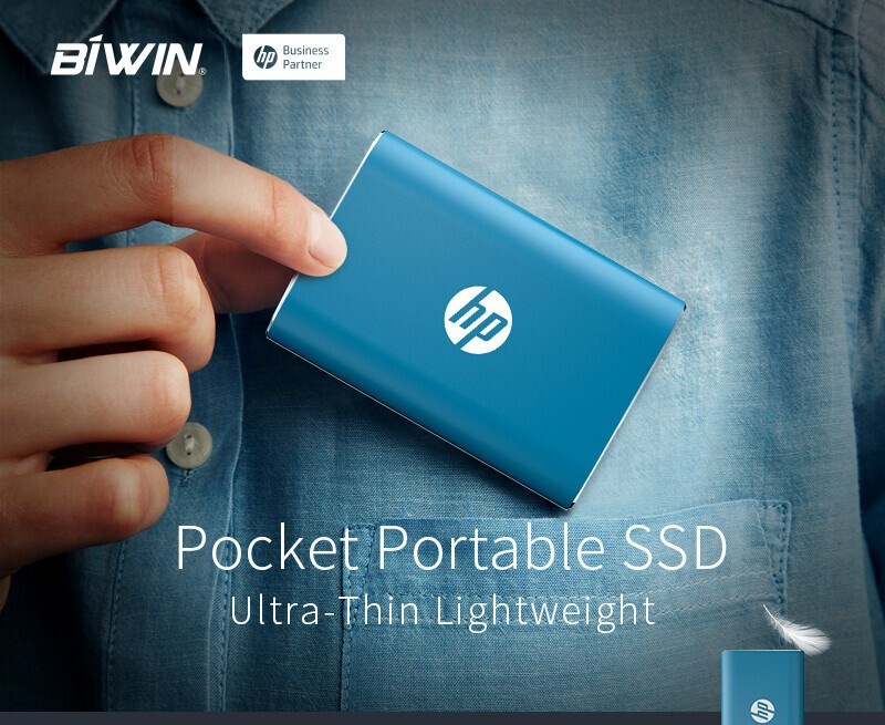 HP’den Samsung Portable SSD serisine rakip geldi