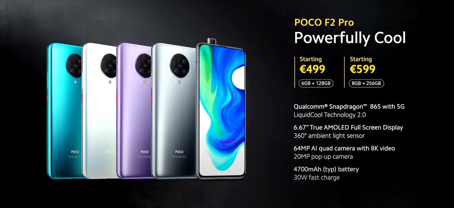 POCO F2 Pro Türkiye'ye geliyor