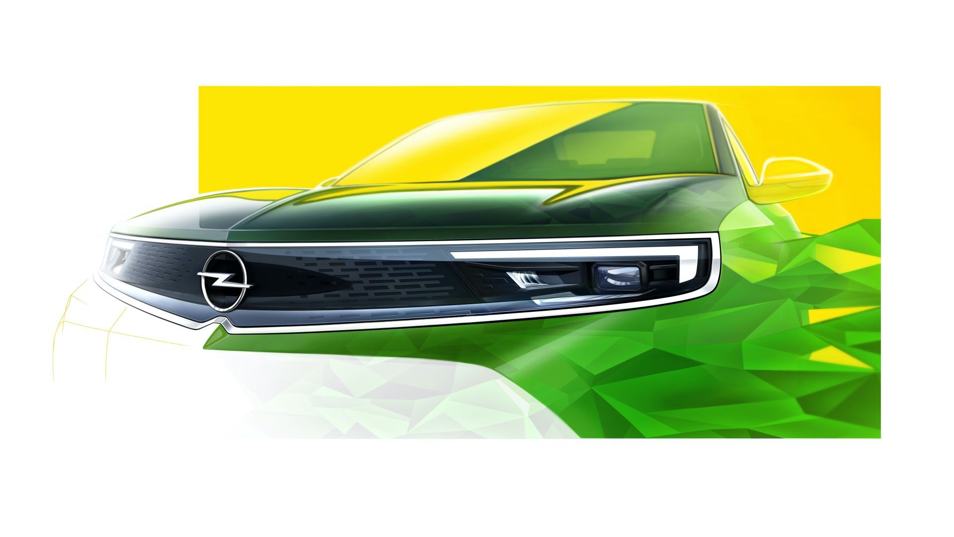2021 Opel Mokka'nın yeni yüzü böyle görünecek