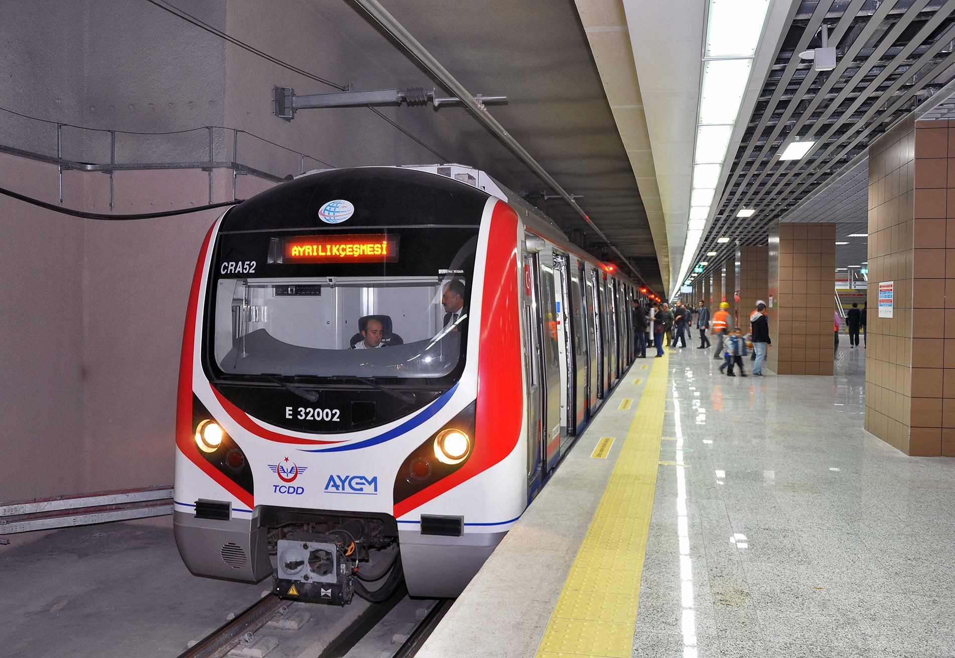 Marmaray'da yerli haberleşme sistemi devrede