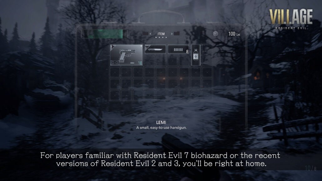Resident Evil Village’ın envanter sistemi ortaya çıktı