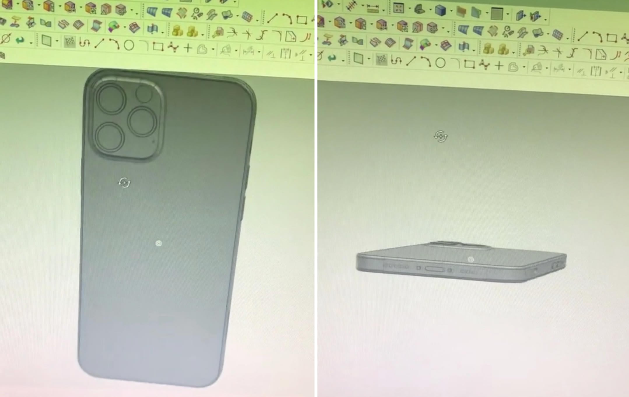 iPhone 12'nin kalıp görüntüleri ve CAD görselleri yayınlandı