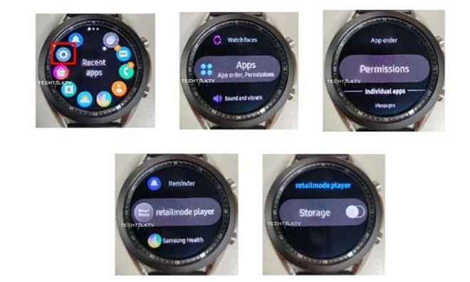 Galaxy Watch 3'ü çalışırken gösteren fotoğraflar sızdırıldı