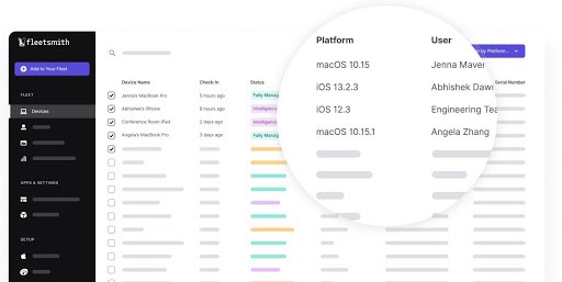 Apple yönetim sistemleri geliştiren Fleetsmith firmasını satın aldı