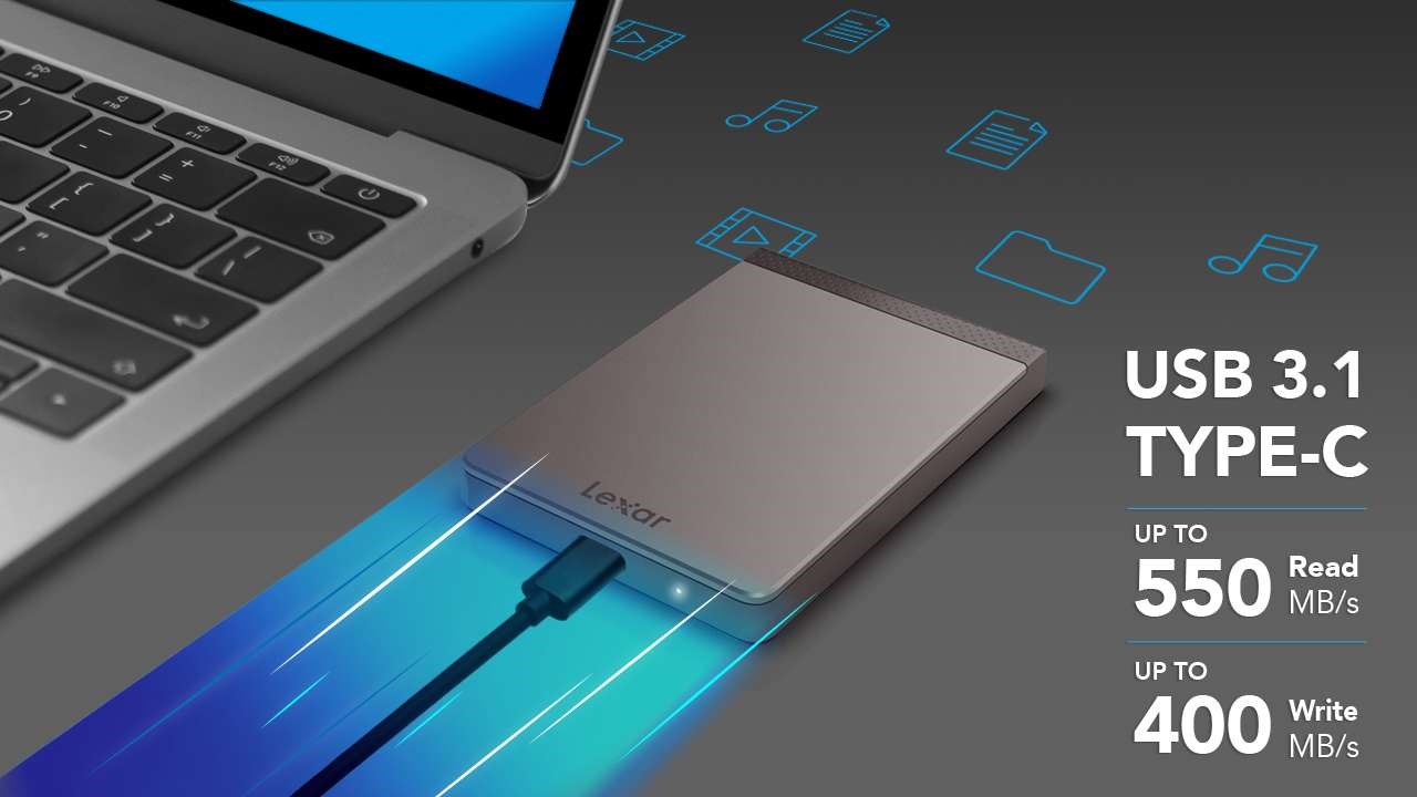 Lexar SL200 taşınabilir SSD’sini duyurdu