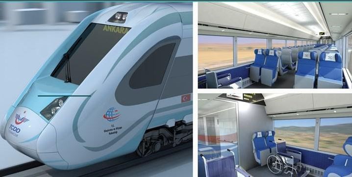 Milli elektrikli tren pazartesi günü raylara iniyor