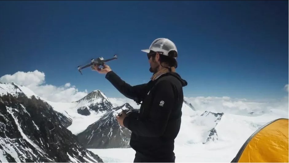 National Geographic ekibi, 8600 m yükseklikte dronla Everest’i keşfetti