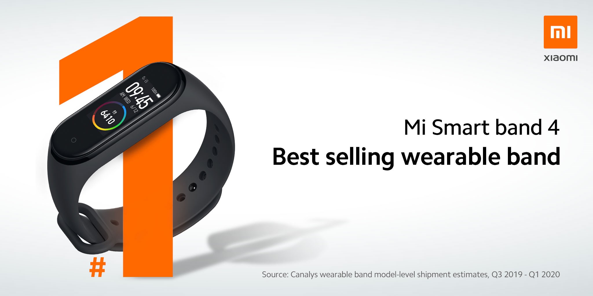 Xiaomi Mi Band 4 dünyanın en çok satan akıllı bilekliği