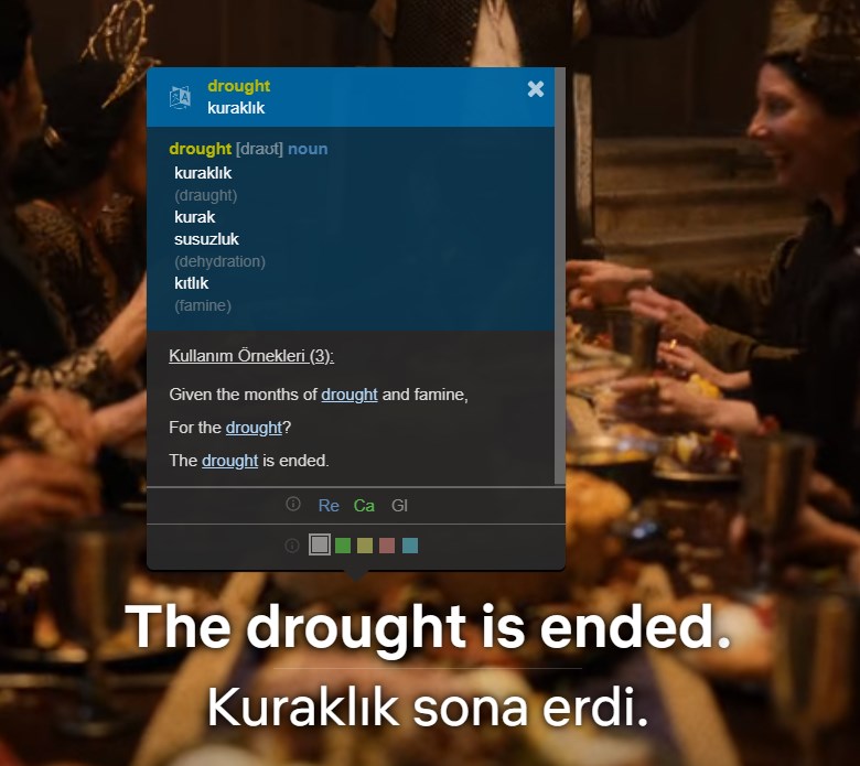 Netflix izlerken İngilizce öğrenmeye yardımcı Chrome eklentisi