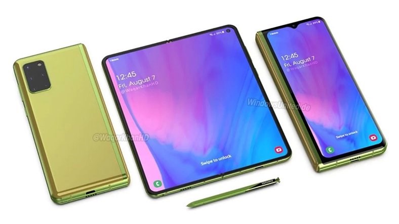 Galaxy Z Fold 2 modeli de 5 Ağustos’ta tanıtılacak