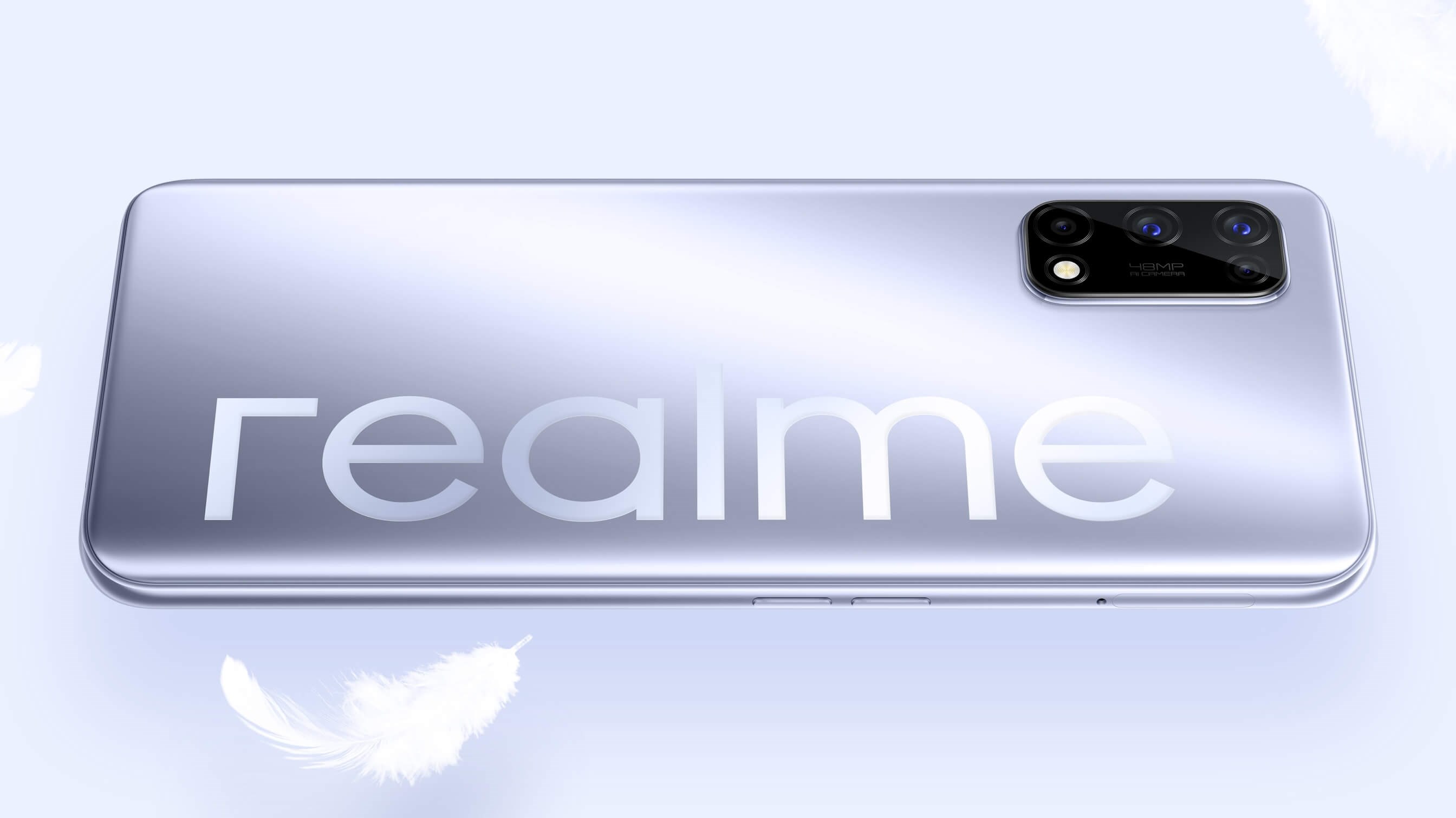 Realme V5 tanıtıldı: 5G desteği, dörtlü kamera, 5.000 mAh pil