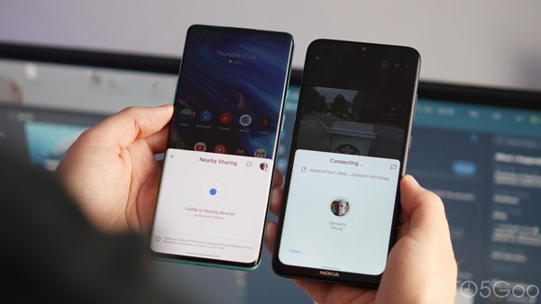 google in airdrop benzeri nearby share