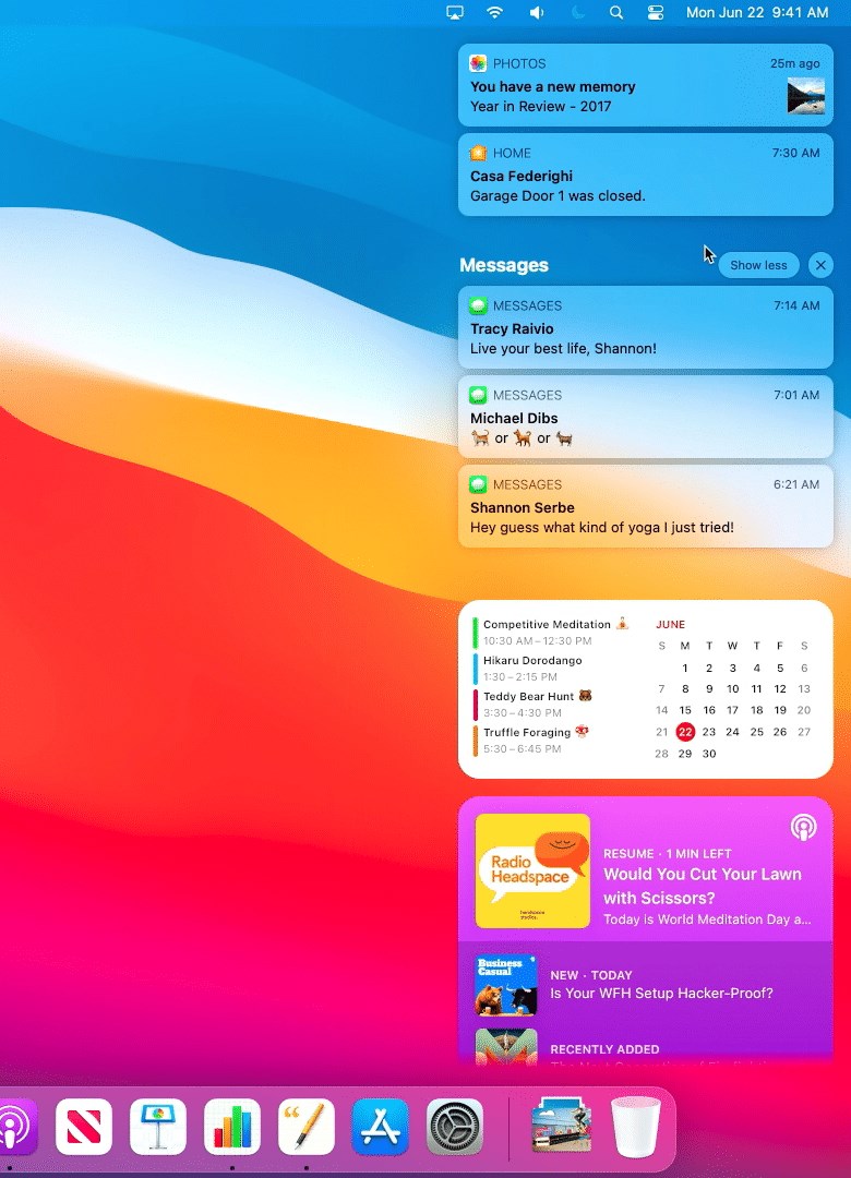 Az bilinen 10 macOS Big Sur özelliği