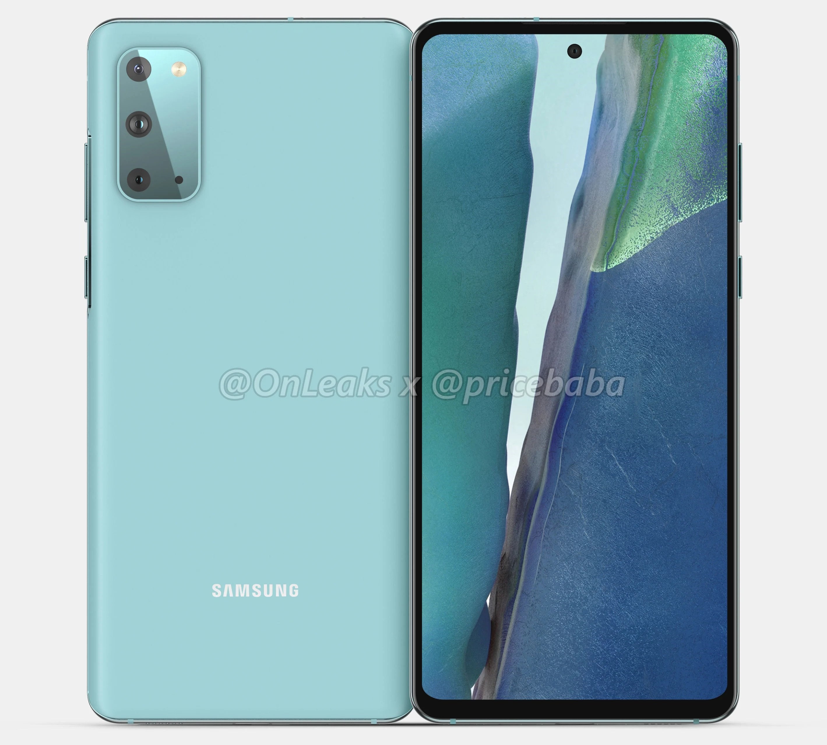 Samsung Galaxy S20 Fan Edition 5G'nin render görüntüleri ortaya çıktı!