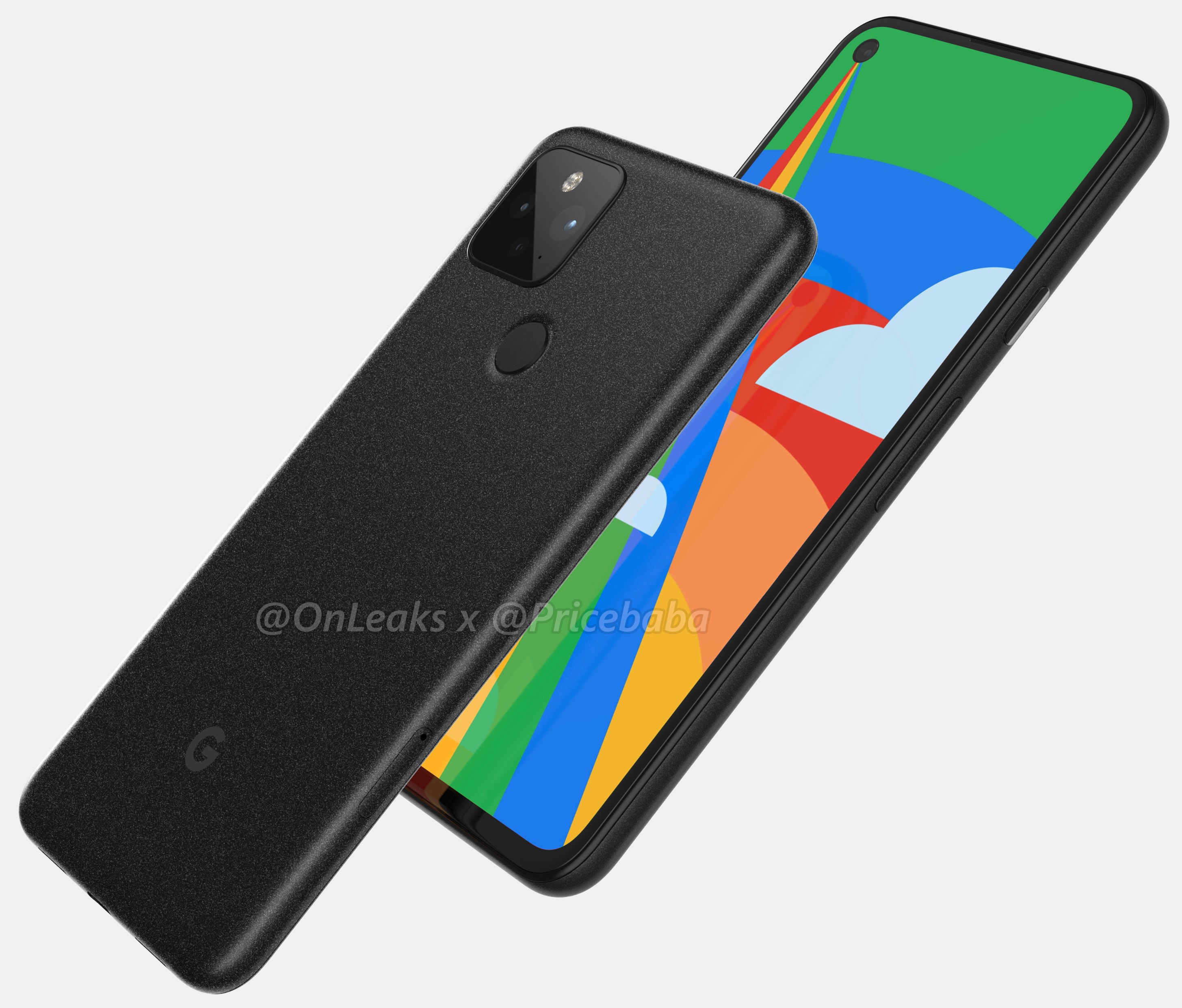 Google Pixel 5 render görselleriyle karşımıza