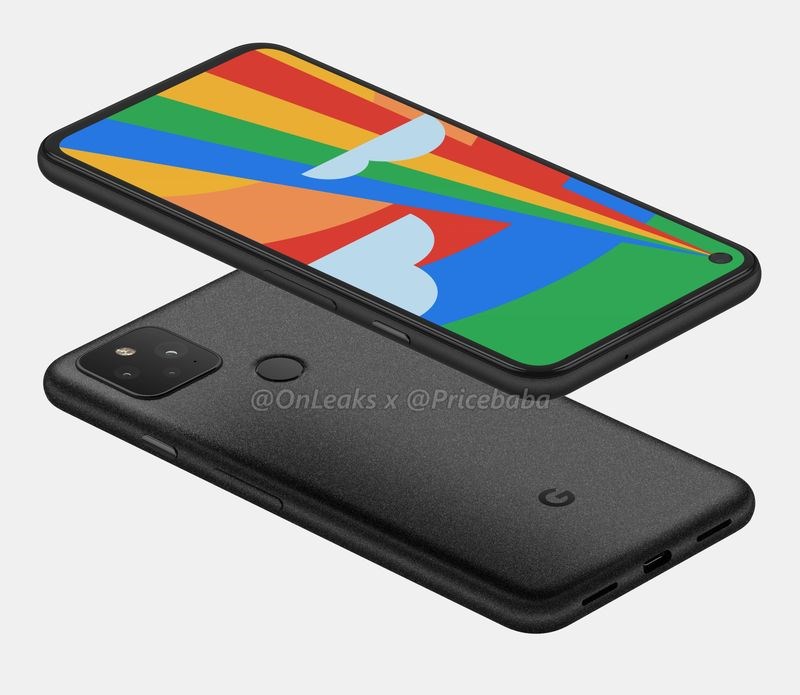 Google Pixel 5 render görselleriyle karşımıza