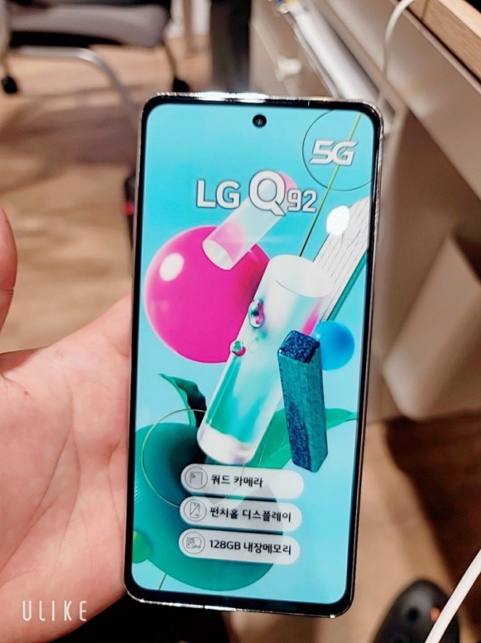 LG Q92'nin canlı fotoğrafları ortaya çıktı