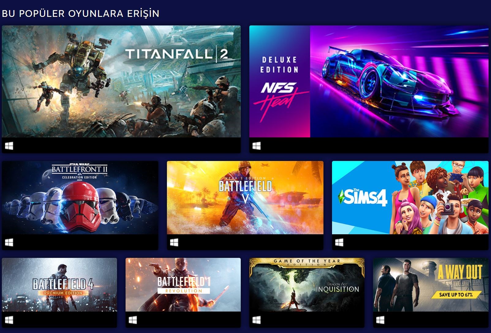 EA Play Steam yayınlandı: Türkiye'ye özel müthiş fiyatıyla [Güncelleme]