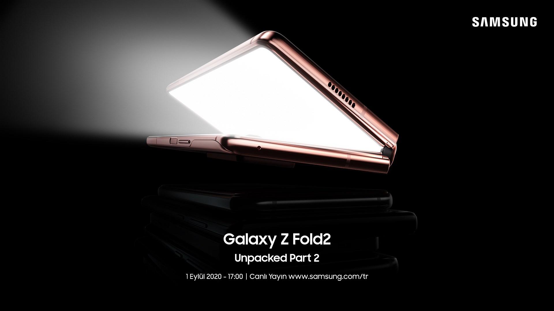Samsung Galaxy Z Fold2 lansmanı canlı yayında