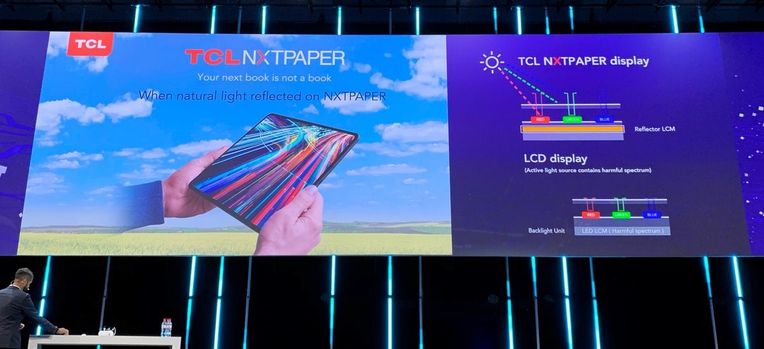 TCL yeni ekran teknolojisi NXTPAPER'ı IFA 2020'de tanıttı