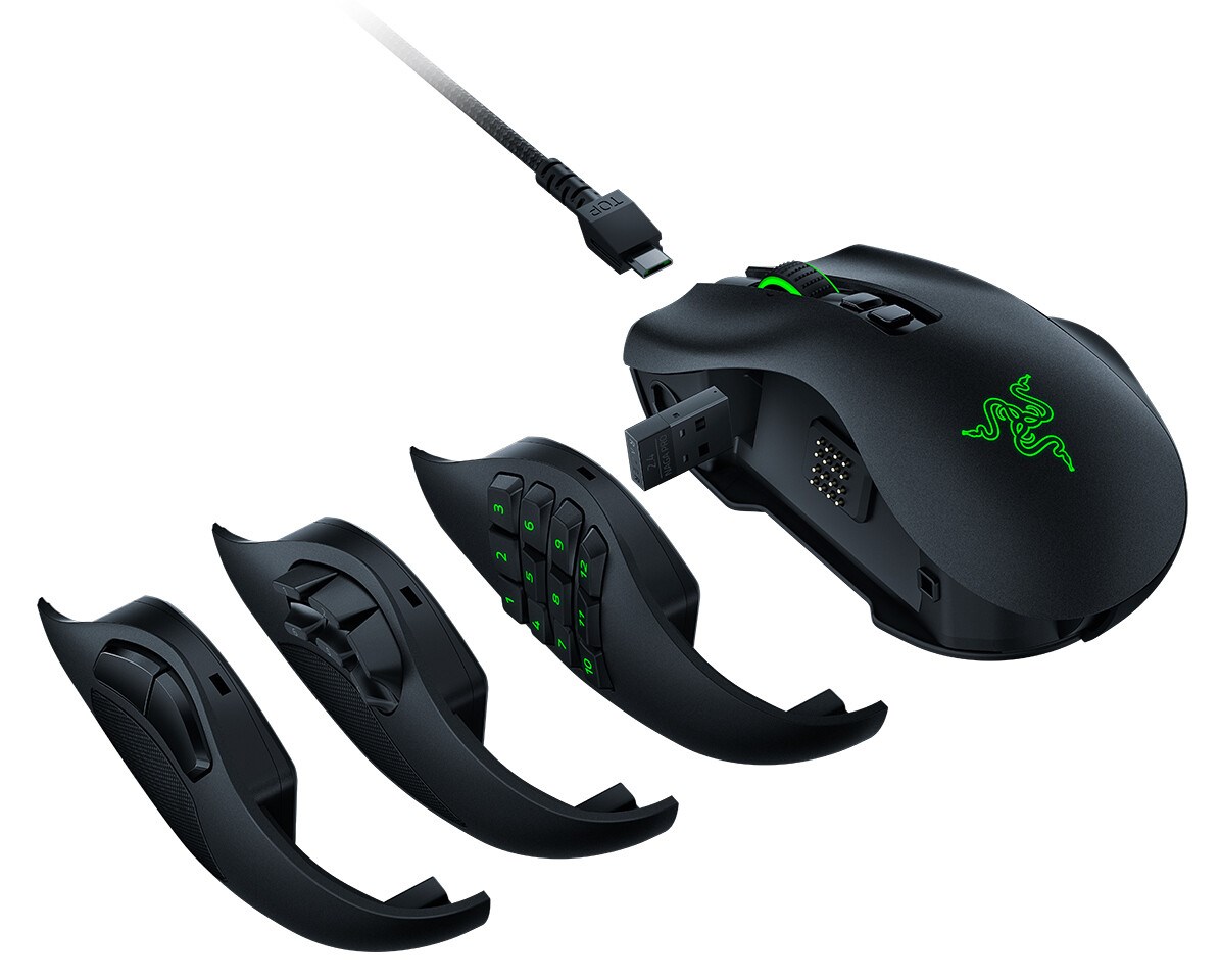 Razer Naga Pro kablosuz fare her oyun türüne uyum sağlıyor