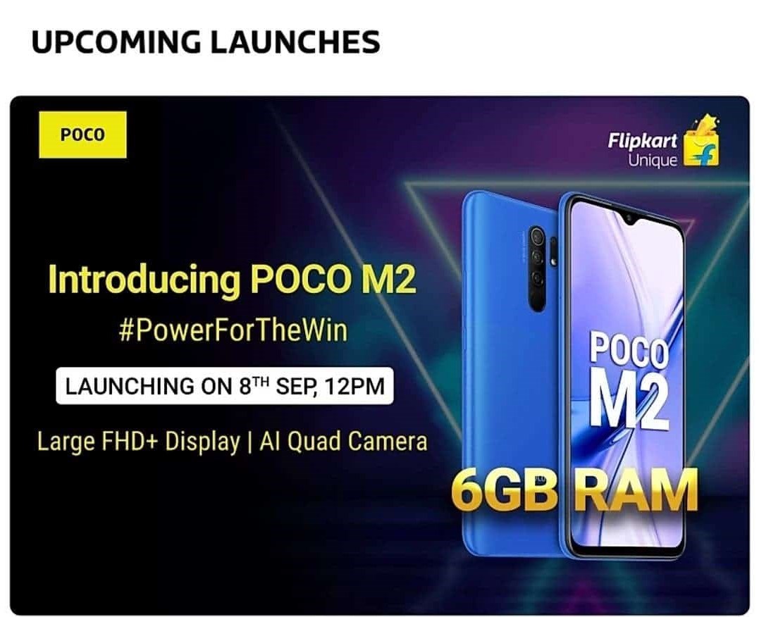 Piyasaya sürülmeye hazırlanan Poco M2, 6GB RAM ile gelecek