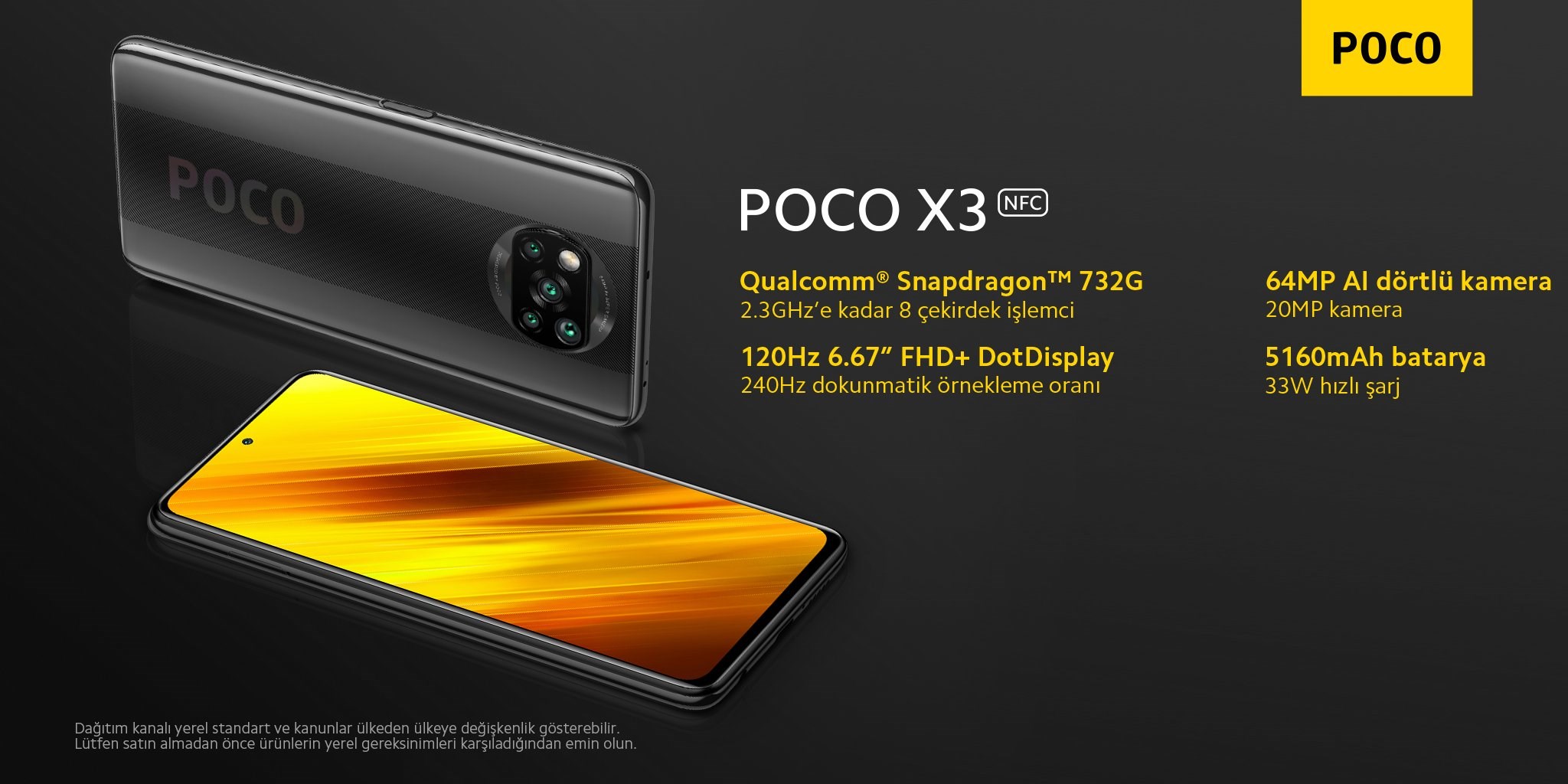 Xiaomi POCO X3 NFC tanıtıldı: İşte özellikleri