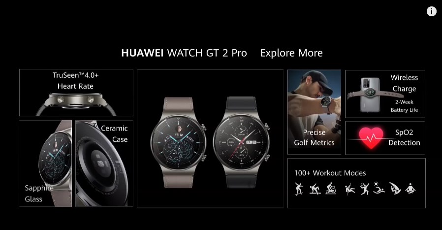 Huawei Watch GT2 Pro karşınızda: Güncel tasarım, kablosuz şarj