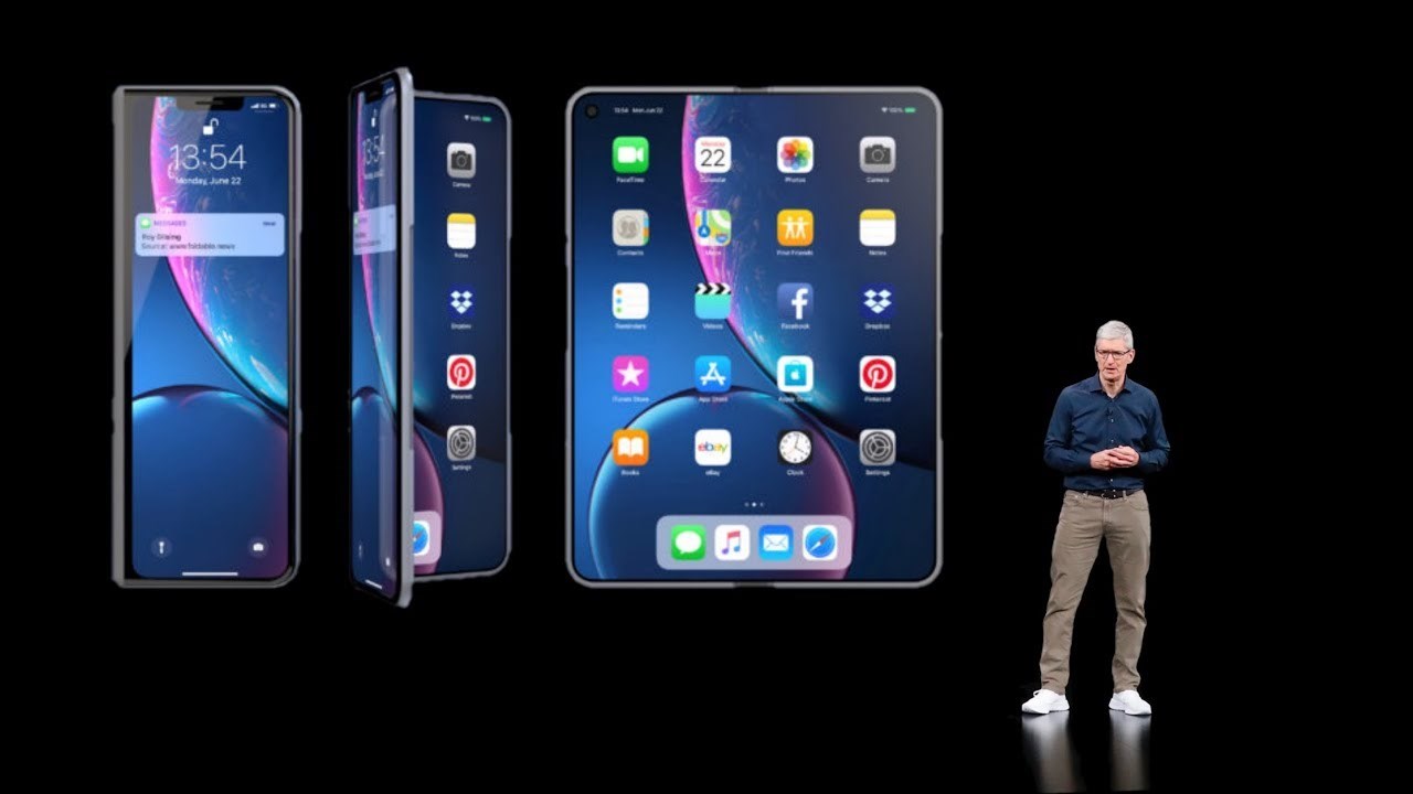 Samsung katlanabilir iPhone modeli için Apple'a ekran göndermeye başladı