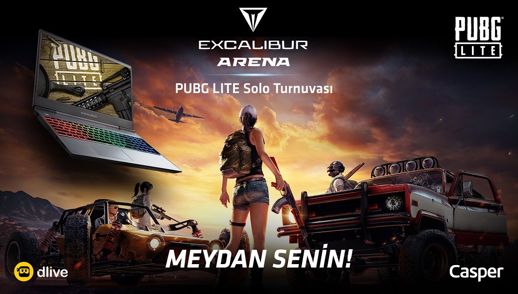 Excalibur Arena PUBG Lite Solo Turnuvası başlıyor