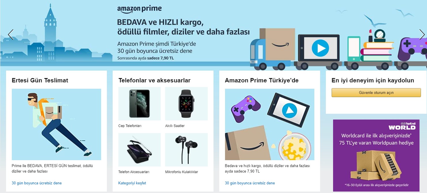 Amazon yöneticisi açıkladı: 'Prime fiyatı kalıcı olarak 7,90 TL'