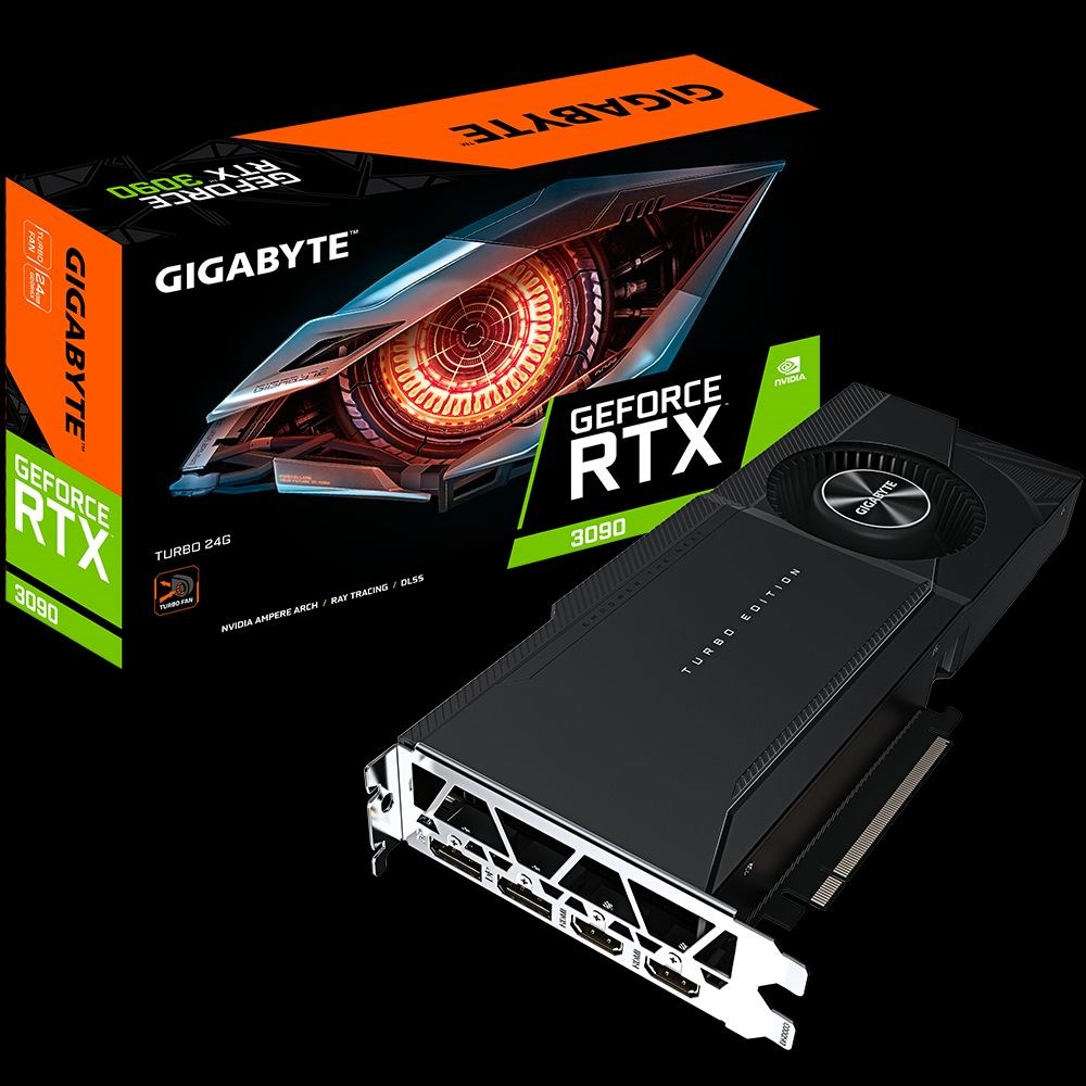 Gigabyte Blower fanlı RTX 3090’ını duyurdu