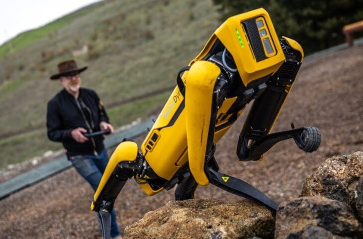 Robot köpek Spot sokakta tek başına görüntülendi; açıklama gecikmedi