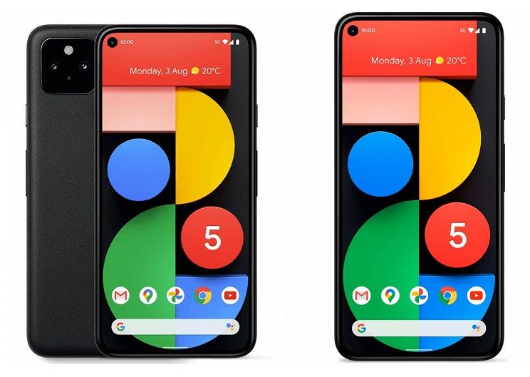 Google Pixel 5'in yüksek kaliteli görselleri yayınlandı