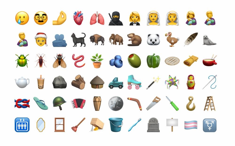iOS 14.2 ile gelen yeni emojiler