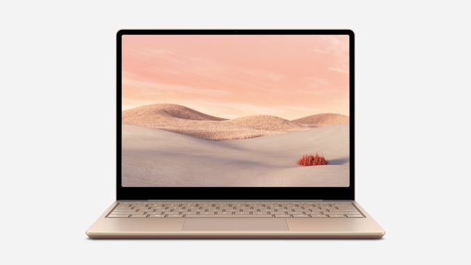 Microsoft Surface Laptop Go hem ele hem de cebe sığıyor