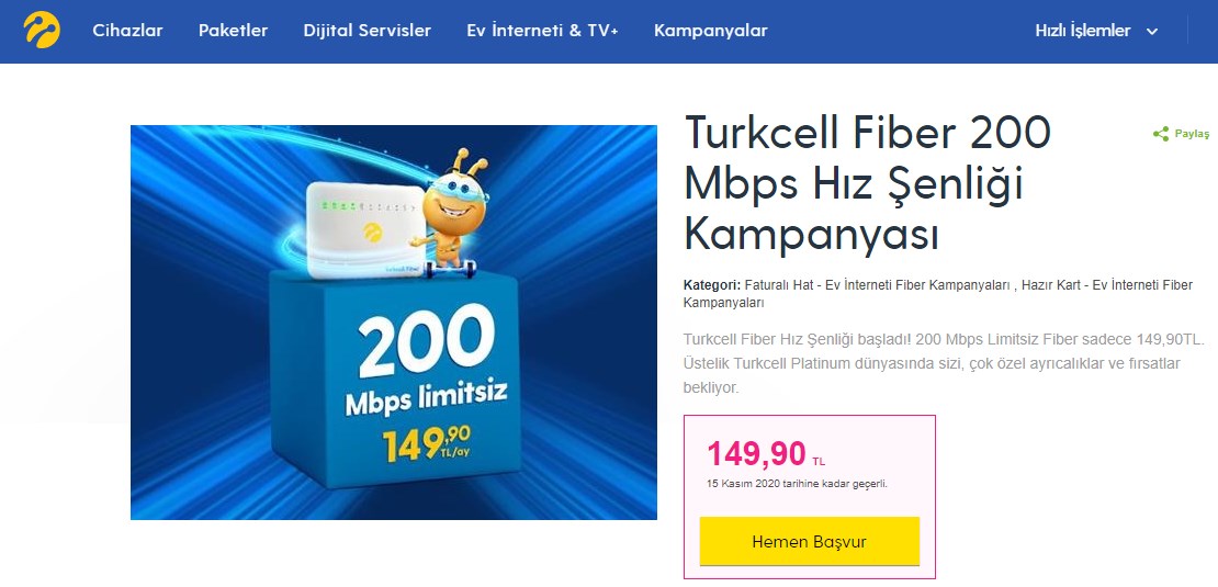 Upload çilesi bitmiyor: 200 Mbps'lik tarifede 5 Mbps upload