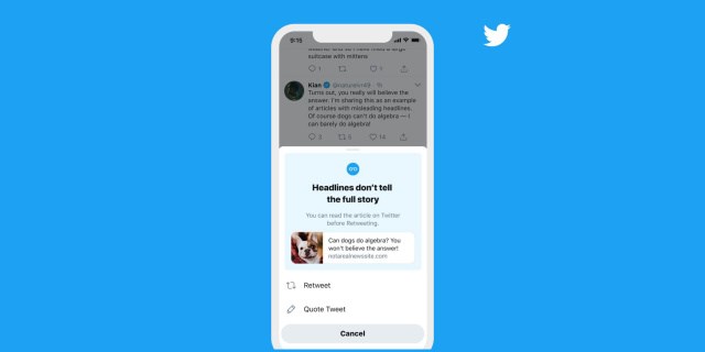 Twitter, iOS uygulamasına 'paylaşmadan önce oku' özelliğini getiriyor
